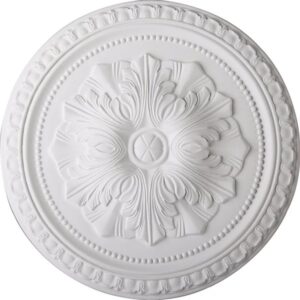 Ceiling Rose Flavia Lightweight Resin Mould Easy to Fix 45cm Diameter Paintable