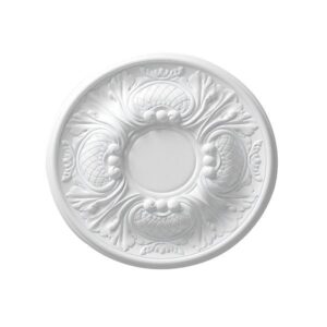 Colours Nayak Traditional Polyurethane Ceiling rose, (Dia)300mm