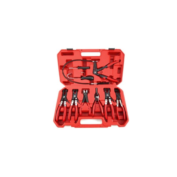 Flexible Hose Clamp Clip Plier Set Angled Band AutoAutomotive Tool