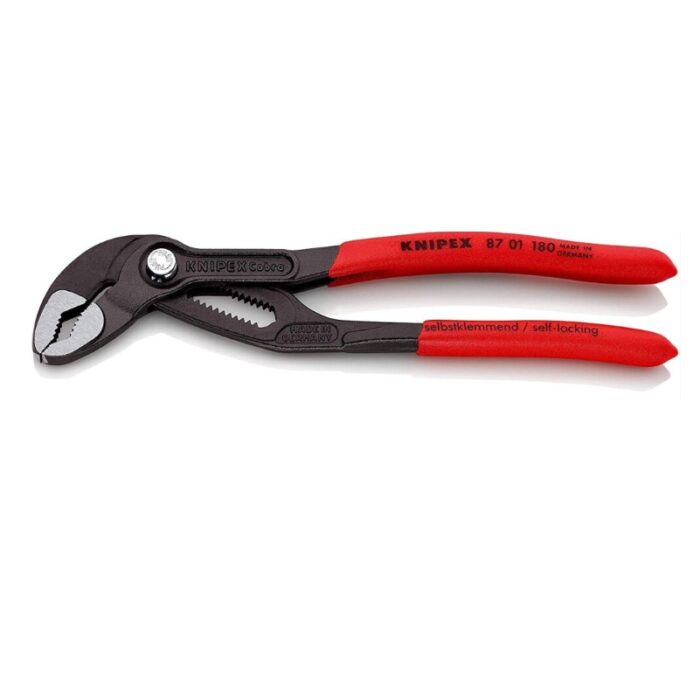 Knipex 87 01 180 Cobra® Hightech Water Pump Pliers 180mm