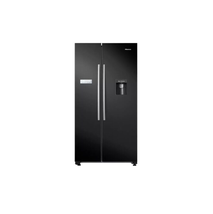 Hisense RS741N4WBE American Fridge Freezer - Black