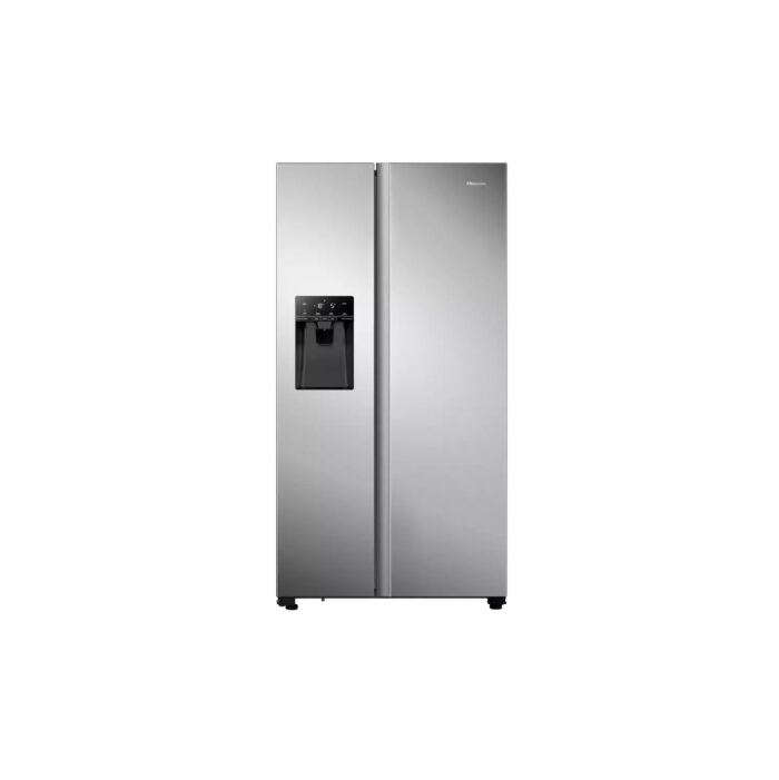 Hisense RS694N4TIE American Fridge Freezer - Silver